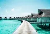 Overwater villas in the Maldives